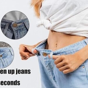 Detachable Jeans Button Adjustable Replacement Button for Jeans Pants and Denim Repair Tool No Sew Button - Image 3