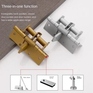 Door Closer Hinge Automatic Self Closing Door Hinge Spring Door Closer for Home Office Door Safety and Convenience - Image 7