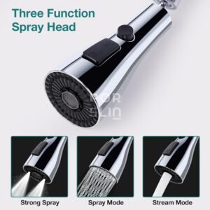 360 Degree Movable Faucet Rotating Sink Faucet Extension Sprayer Flexible Water Tap for Kitchen and Bathroom - Image 6