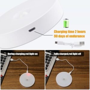 Body Induction Motion Sensor Light Wireless LED Motion Activated Light for Cabinet Closet Staircase Hallway and Indoor Lighting - Image 9