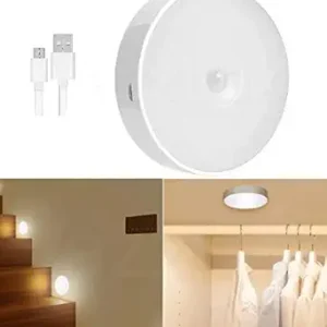 Body Induction Motion Sensor Light Wireless LED Motion Activated Light for Cabinet Closet Staircase Hallway and Indoor Lighting - Image 1