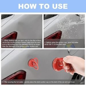 Car Dent Puller Suction Cup Dent Repair Tool Small and Large Size for Car Body Dent Removal Repair Tool - Image 4