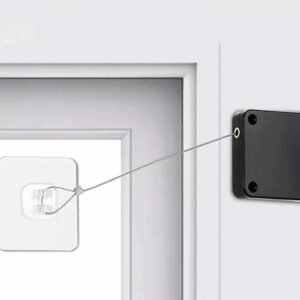 Punch Free Automatic Door Closer Self Closing Door Device Without Drilling for Home Office Doors - Image 1