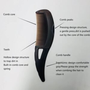Dandruff Removal Comb Scalp Cleaning Comb for Removing Flakes and Improving Scalp Health - Image 7