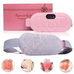 Menstrual Heating Pad Massager Electric Waist Heating Belt for Period Pain Relief and Relaxation - Image 1