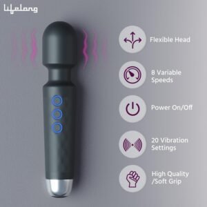 Personal Massager Handheld Electric Body Massager for Relaxation and Muscle Relief - Image 7