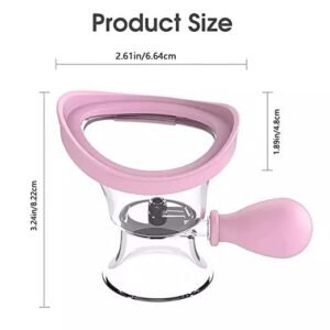 Eye Wash Bath Kit Portable Eye Cleaning Cup with Solution Container for Eye Rinse Hygiene and Eye Care - Image 2