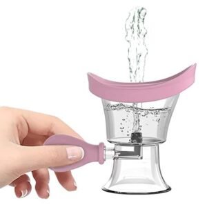 Eye Wash Bath Kit Portable Eye Cleaning Cup with Solution Container for Eye Rinse Hygiene and Eye Care - Image 1