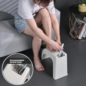 Manicure Footstool Pedicure Foot Rest Cushion Stool for Nail Salon Pedicure Support Foot Rest for Nail Care and Grooming - Image 5