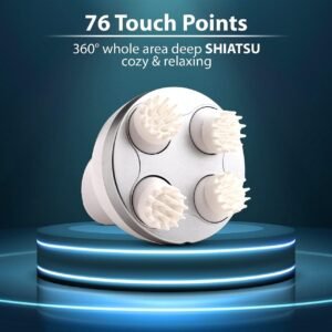 Electric Scalp Massager Big Head Deep Kneading Hair Scalp Massager for Relaxation Hair Care and Stress Relief - Image 3