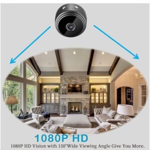 Wireless A9 Camera Mini WiFi Security Camera HD Indoor Surveillance Camera for Home Office Monitoring - Image 6