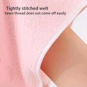 Wearable Bathrobe Quick Drying Bath Towel Robe Wrap for Shower Beach Spa and Travel - Image 5