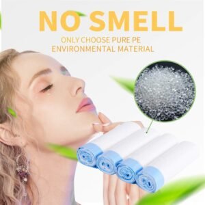Garbage Bag 75 PCS 45x50 CM Disposable Trash Bags Strong Leak Resistant Waste Bags for Kitchen Bathroom Office and Household Garbage Disposal - Image 4