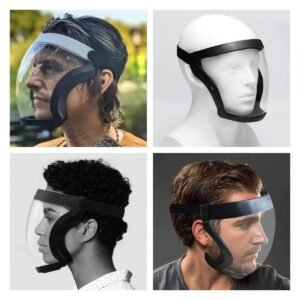 Transparent Face Shield Mask Reusable Full Face Protective Shield Anti Splash Clear Face Cover for Safety Protection - Image 7