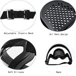 Transparent Face Shield Mask Reusable Full Face Protective Shield Anti Splash Clear Face Cover for Safety Protection - Image 9