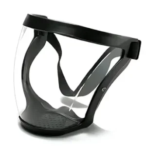 Transparent Face Shield Mask Reusable Full Face Protective Shield Anti Splash Clear Face Cover for Safety Protection - Image 1