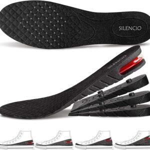 4 Layer Shoe Insole Pair Adjustable Height Increasing Insoles Comfortable Cushion Insoles for Shoes - Image 1