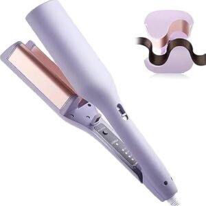 Wavy Hair Curler Triple Barrel Hair Waver Curling Iron for Creating Natural Beach Waves Hairstyling Tool - Image 2