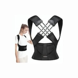 Posture Corrector Belt Adjustable Back Support Brace for Shoulder and Spine Alignment Posture Improvement Support Belt - Image 8