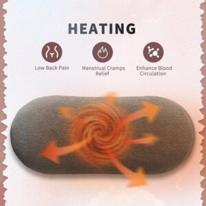 Period Pain Relief Device Portable Menstrual Pain Relief Massager with Heating and Vibration for Abdominal Comfort - Image 3