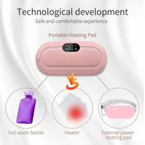 Period Pain Relief Device Portable Menstrual Pain Relief Massager with Heating and Vibration for Abdominal Comfort - Image 6