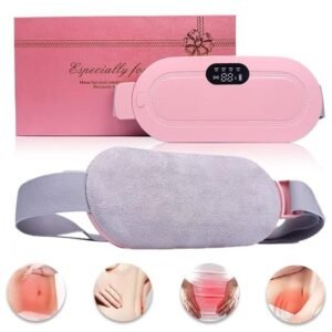 Period Pain Relief Device Portable Menstrual Pain Relief Massager with Heating and Vibration for Abdominal Comfort - Image 1