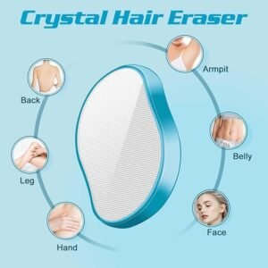 Crystal Hair Remover Reusable Hair Removal Tool for Removing Body Hair from Arms Legs and Skin - Image 7