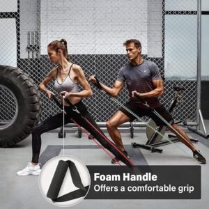 Power Resistance Band Exercise Stretch Band Fitness Resistance Band for Strength Training Yoga Workout Home Gym Fitness Equipment - Image 3