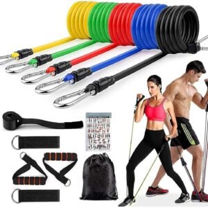 Power Resistance Band Exercise Stretch Band Fitness Resistance Band for Strength Training Yoga Workout Home Gym Fitness Equipment - Image 9