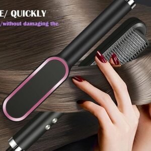 Hair Straightener Comb Electric Hair Straightening Brush Comb for Smooth Hair Styling Fast Heating Hair Care Tool - Image 7