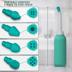 Portable Bidet Handheld Personal Hygiene Sprayer Bottle for Travel Camping Bathroom Hygiene Cleaning - Image 8