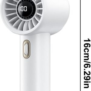Pocket Fan Powerful Handheld Cooling Fan USB Rechargeable Mini Portable Personal Fan for Travel Outdoor and Office - Image 5