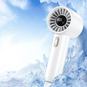 Pocket Fan Powerful Handheld Cooling Fan USB Rechargeable Mini Portable Personal Fan for Travel Outdoor and Office - Image 8
