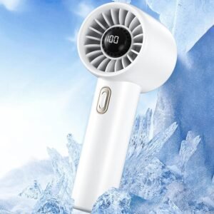 Pocket Fan Powerful Handheld Cooling Fan USB Rechargeable Mini Portable Personal Fan for Travel Outdoor and Office - Image 9