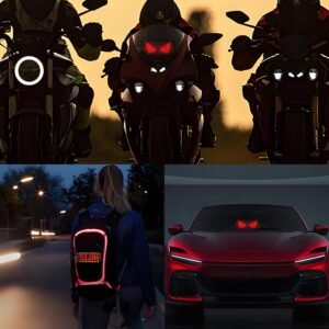 Car LED Matrix Panel Programmable LED Display Screen for Car Window Messages Animation and Decorative Lighting - Image 3
