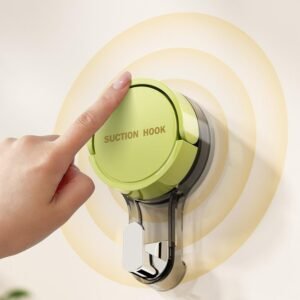 Reusable Suction Hook Strong Vacuum Wall Hook for Bathroom Kitchen Hanging Towels Clothes and Accessories - Image 5
