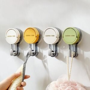 Reusable Suction Hook Strong Vacuum Wall Hook for Bathroom Kitchen Hanging Towels Clothes and Accessories - Image 9