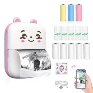 Mini Printer Portable Wireless Thermal Printer for Mobile Phone Photo Printing Notes Labels and Small Document Printing - Image 9
