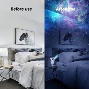 Astronaut Galaxy Projector Starry Sky Projector Night Light with Nebula Effect Remote Control Bedroom Decoration Lamp - Image 2