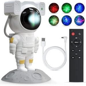 Astronaut Galaxy Projector Starry Sky Projector Night Light with Nebula Effect Remote Control Bedroom Decoration Lamp - Image 3