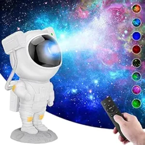 Astronaut Galaxy Projector Starry Sky Projector Night Light with Nebula Effect Remote Control Bedroom Decoration Lamp - Image 1