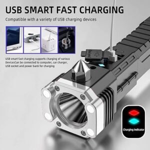 LED 3W Torch Light Portable LED Flashlight with Bright Illumination for Emergency Outdoor and Household Use - Image 2