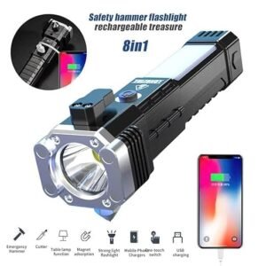 LED 3W Torch Light Portable LED Flashlight with Bright Illumination for Emergency Outdoor and Household Use - Image 4