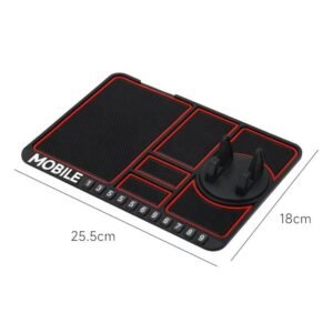 4 in 1 Non Slip Car Desk Mobile Pad Dashboard Organizer Phone Holder Anti Slip Mat for Car Interior Storage - Image 9