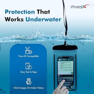 Waterproof Mobile Cover Universal Waterproof Phone Pouch Case for Swimming Beach Boating and Outdoor Activities - Image 4