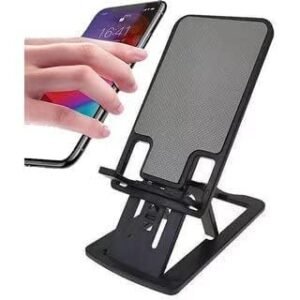 Desktop Replacement Phone Stand Adjustable Desk Phone Holder Stand for Smartphones Video Calls Watching and Office Desk Use - Image 4