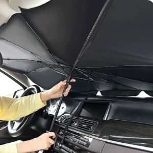 Car Umbrella Automatic Windproof Reverse Folding Umbrella for Rain Protection and Travel Use - Image 3
