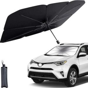 Car Umbrella Automatic Windproof Reverse Folding Umbrella for Rain Protection and Travel Use - Image 1