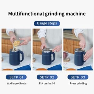 Handle Coffee Grinder Manual Coffee Bean Grinder Portable Hand Crank Coffee Grinder for Fresh Coffee Beans Spices and Kitchen Grinding - Image 7