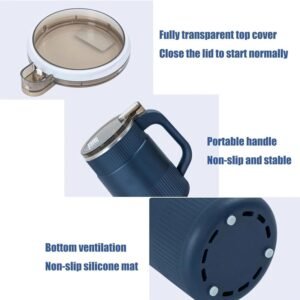 Handle Coffee Grinder Manual Coffee Bean Grinder Portable Hand Crank Coffee Grinder for Fresh Coffee Beans Spices and Kitchen Grinding - Image 8